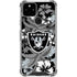 NFL Las Vegas Raiders Tropical Print Google Pixel 5 Clear Case